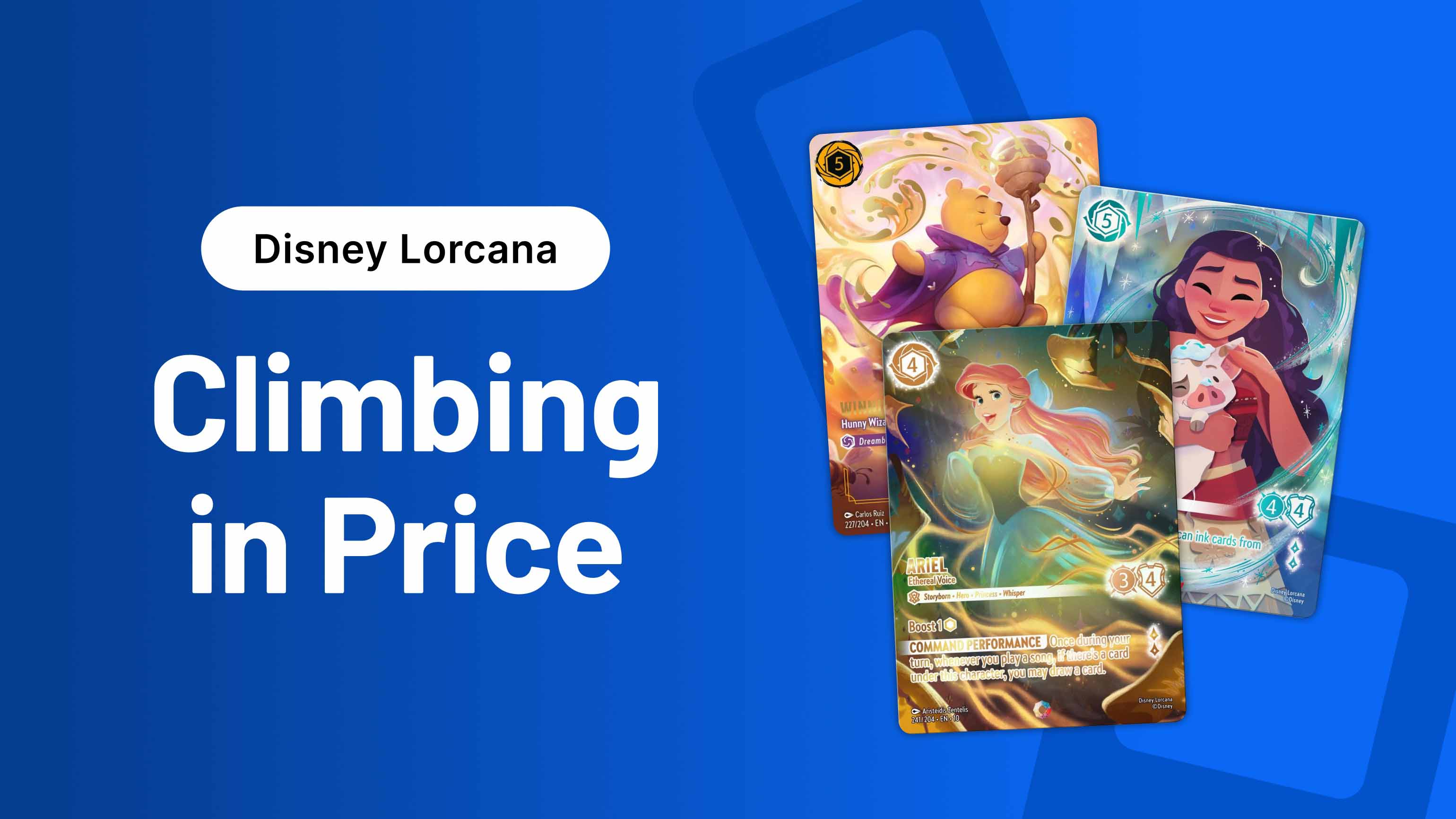 Price Trends: Disney Lorcana Cards Climbing in Price - 06/09/2026